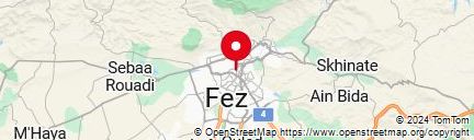 Map of Fes